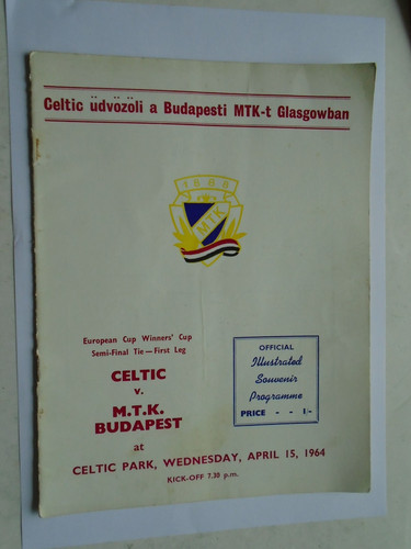 Celtic mtk budapest 1964 - v,