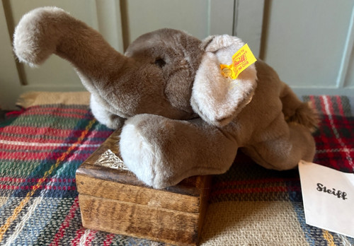 Steiff trampili elephant plush - steiff,