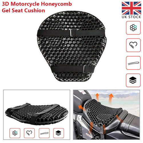 Motorcycle honeycomb gel seat - honeycomb,