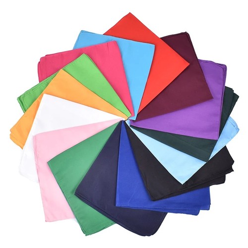 100 cotton plain - bandana,