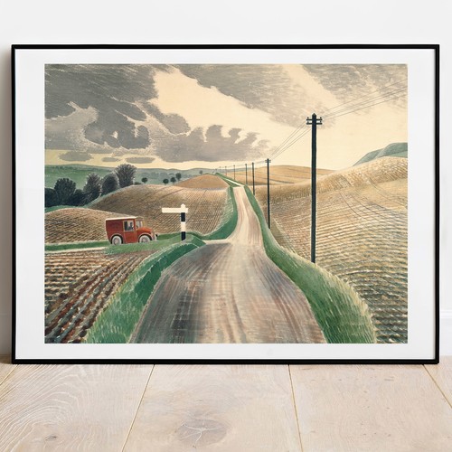 Art print ravilious wiltshire - ravilious,