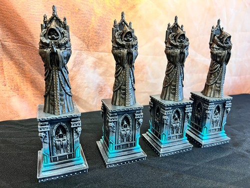 Grimdark tech priest statue - grimdark,