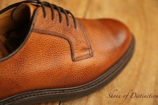 Barker Tan Brown Grain Leather