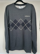 Adidas Argyle Crewneck