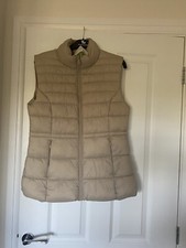 TU Womens Lightweight Padded Gilet - Stone-size -small BNWT