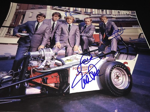 Beach boys signed autograph - beach,