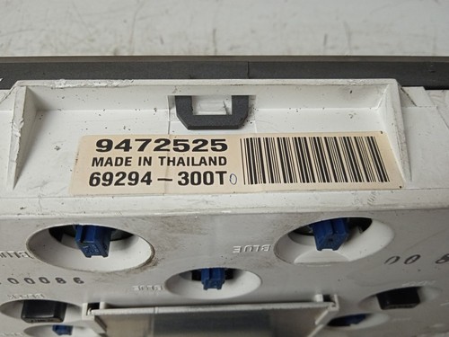 9472525 instrument cluster