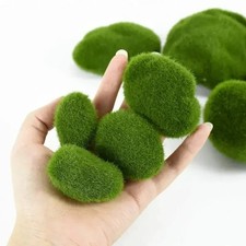10PCS Artificial Moss Stones