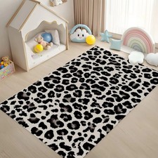 Animal Leopard Print Carpet