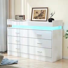 Chest drawer white - chest,