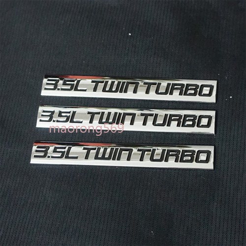 Silver twin turbo - 3x, 3.5l