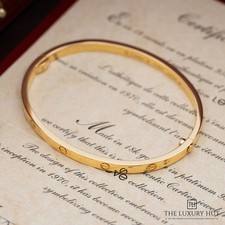Cartier 18ct yellow gold love - 18ct,