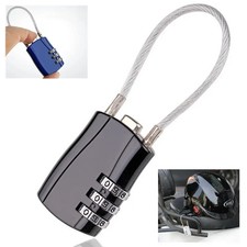 Long Shackle Padlock Brass