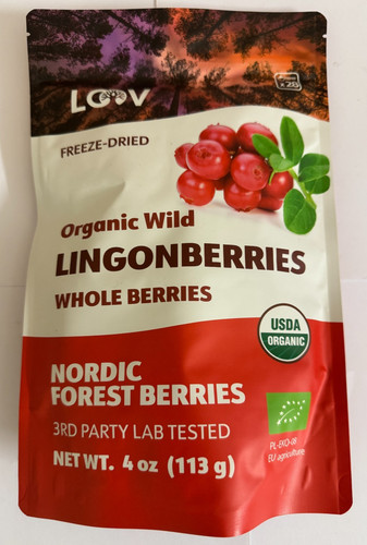 Loov freeze dried organic - organic, wild