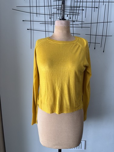 Zara mustard yellow fine knit - zara,