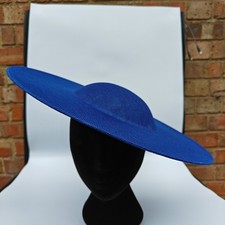 royal blue large wide brim DIY
