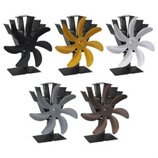 7 Blade Fireplace Fan Wooden