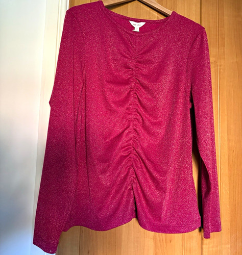 Per una cerise metallic - una,