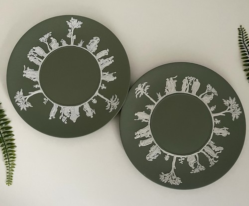 Wedgwood green jasperware - wedgwood,
