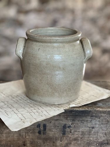 Antique french small stoneware - french,