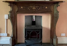 Edwardian fireplace surround