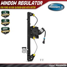 Window Regulator Front Passenger Side With Motor for Ford Ka RU8 12/2008-2016 