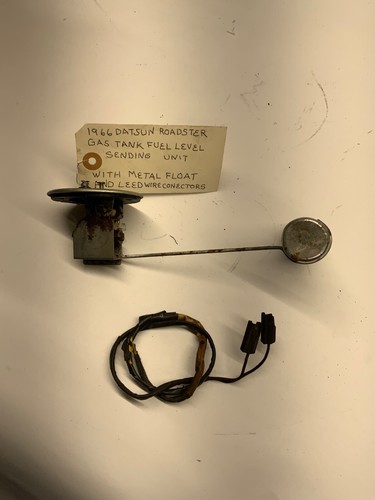 Datsun roadster fuel - fuel, sending