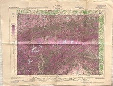 Vintage RAF Map Bolzano Sheet