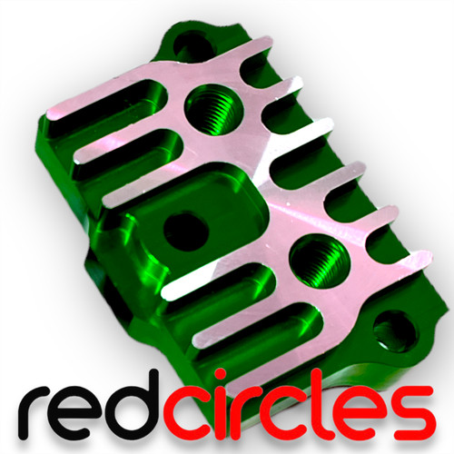 Green cnc pit bike oil - green,