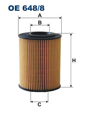 Oil filter filtron 648 - filter,
