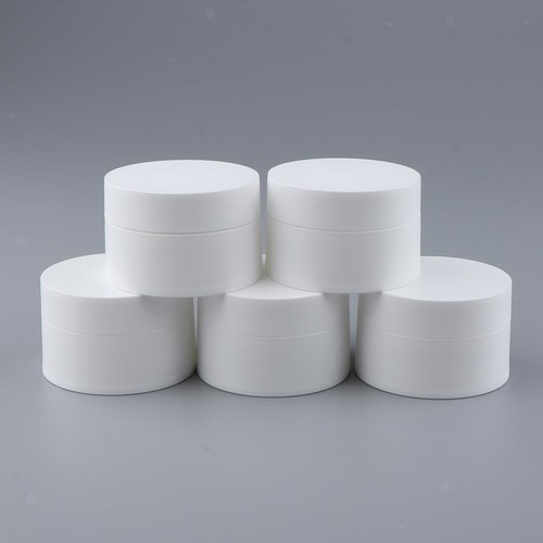 Glass jars empty cream - 5,