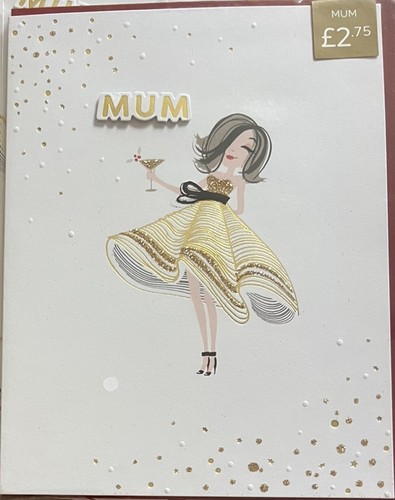 Mum christmas card - christmas,