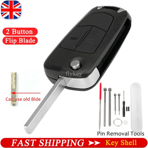 Button flip key case fob - button,