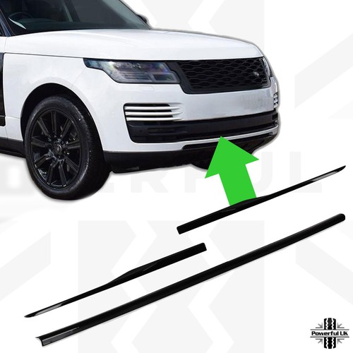 Bumper trim strip gloss - in,
