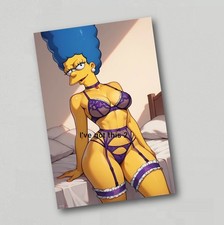 Fridge Magnet Marg Simpson -