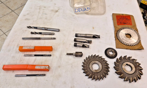 Joblot milling cutters - ,