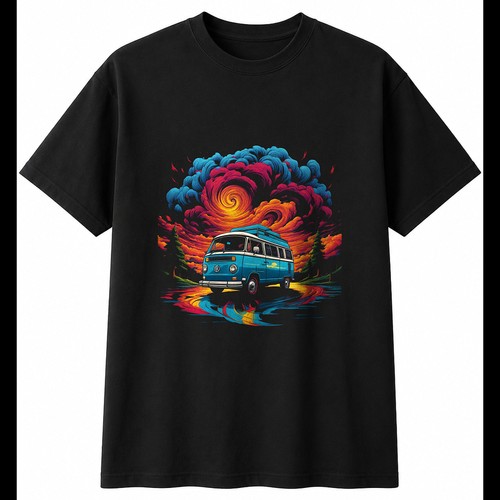 Fantasy art camper van a - art,