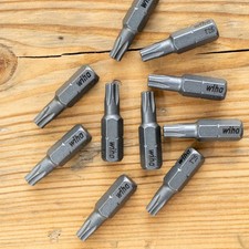 Wiha Torx T25 Screwdriver Bit X10 1/4" 25mm