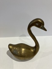 Brass Swan Ornament