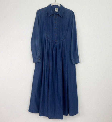 Vtg laura ashley blue denim - vtg,
