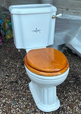 Reclaimed BC Sanitan Belgravia Close Coupled Toilet & Cistern - White
