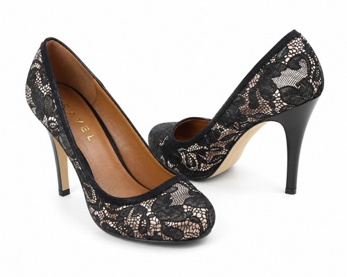 Ravel black lace court - ravel,