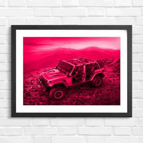 Green off road jeep 4x4 - green,