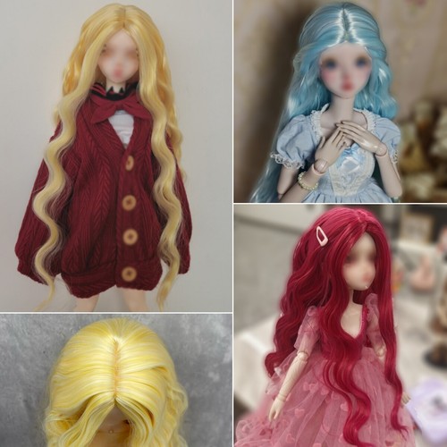 Doll long curly wig - doll,