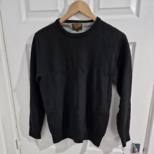 William Hunt Jumper Small Black Crew Neck *FLAW*