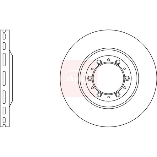 Brake discs vented for - brake,