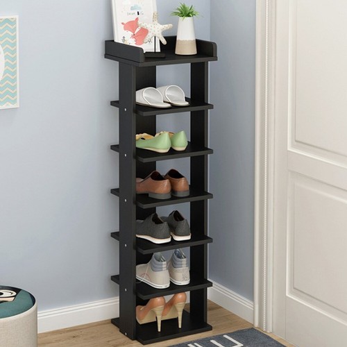 Wooden tiers shoe - wooden,