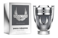 Paco Rabanne Invictus Platinum Eau De Parfum Spray 50ml For Men NEW & SEALED