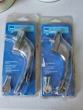  B&Q Smoky Chrome Effect upvc Window Handle X 2