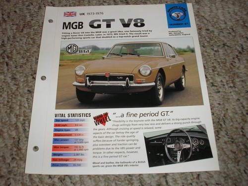 1973 1976 mgb v8 - gt,